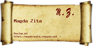 Magda Zita névjegykártya